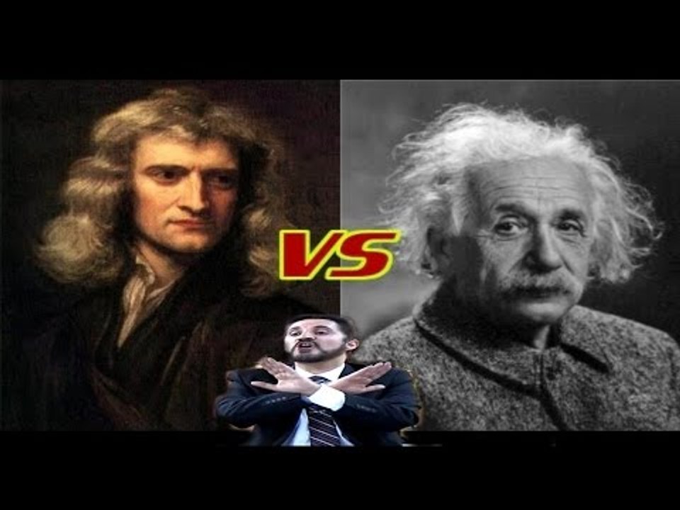 من افضل من فسر الجاذبية  نيوتن او اينشتاين ؟  ۞ د.عدنان ابراهيم ۞