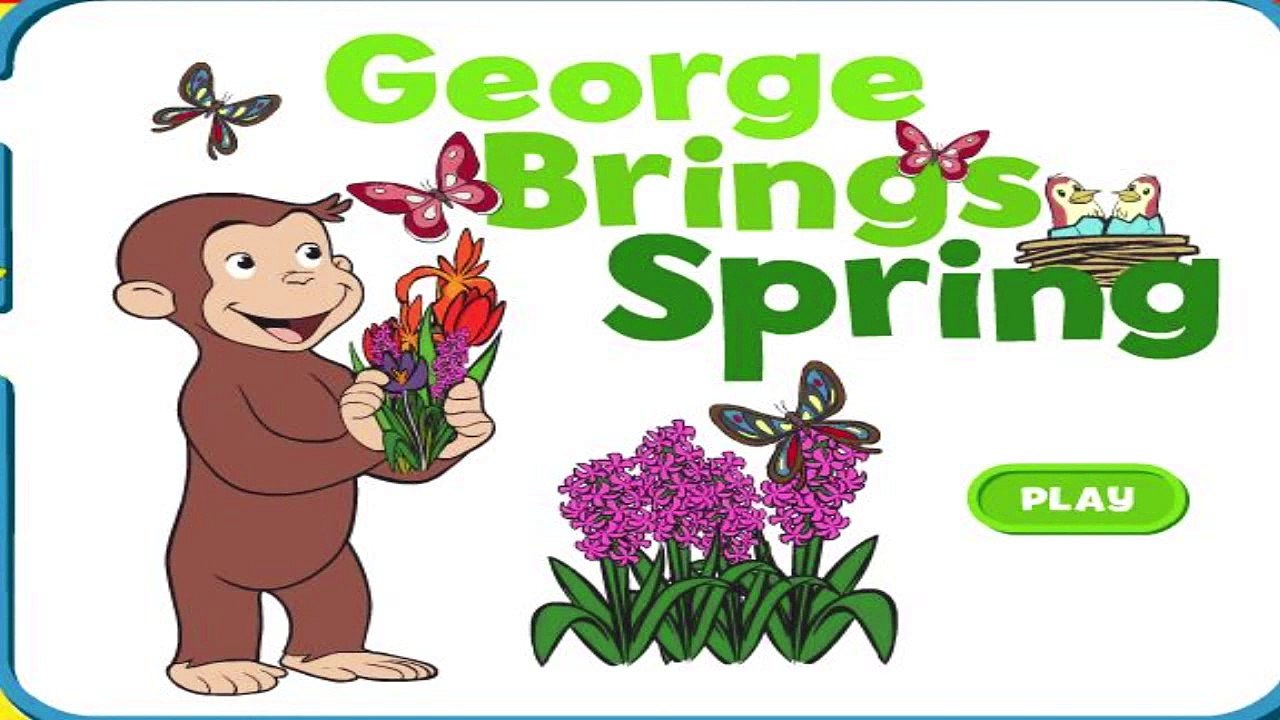 Curious George Games - George Brings Spring - PBS Kids Games