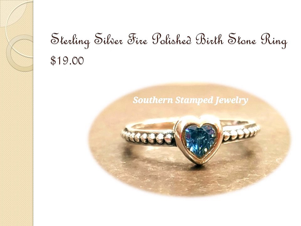 Unique Personalized Hand Stamped Jewelry – Custom Rings & More ✨