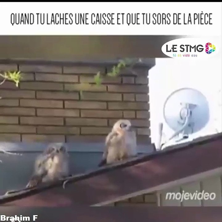 quand tu laches une caisse et que tu sors de la piece