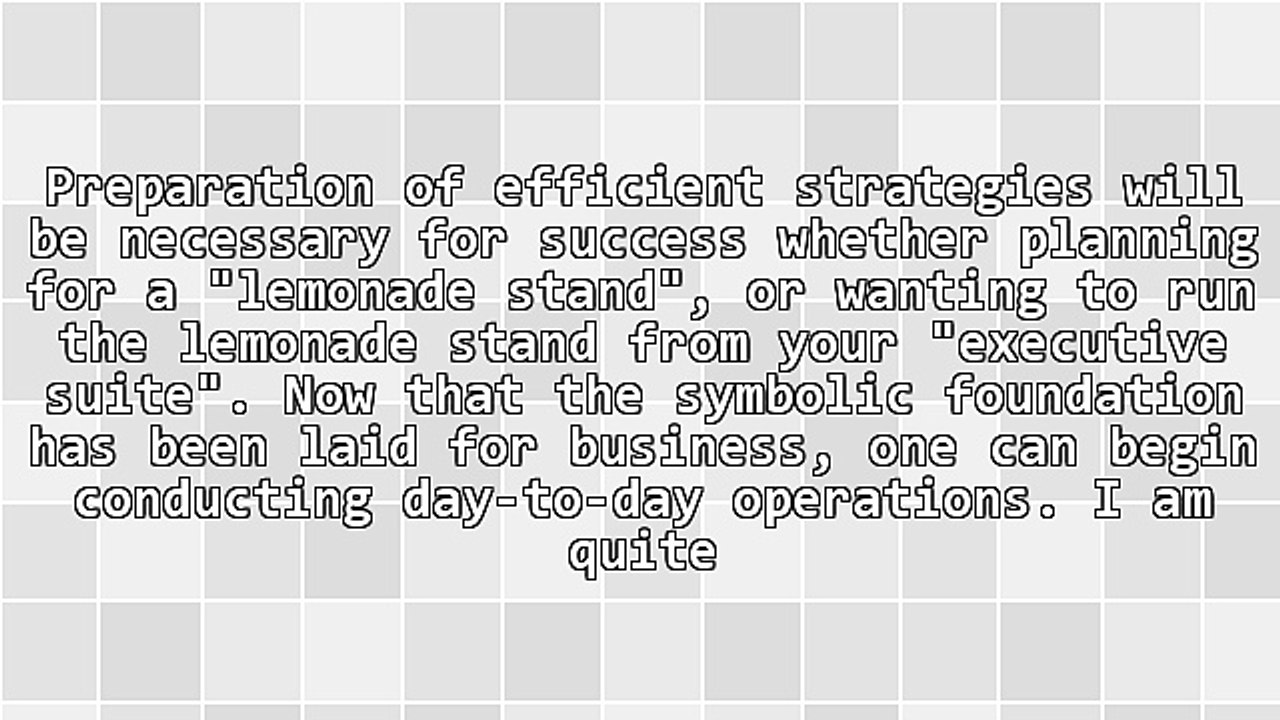 Business Planning: Preparation Is Key