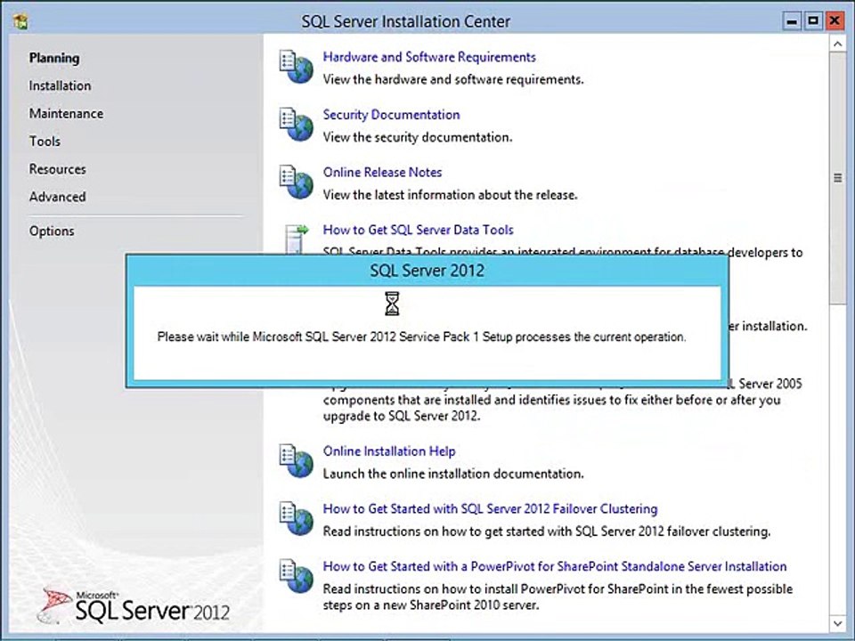 SQL Server 2012 Installation SQL School