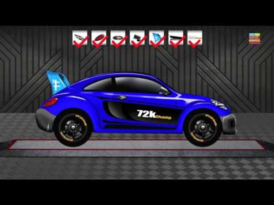 Sports Car | Cars | Cartoon Cars | Cars Race | Kids Sports  Car