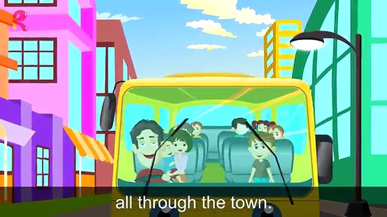 Wheels On The Bus. Yellow Wheels On The Bus!