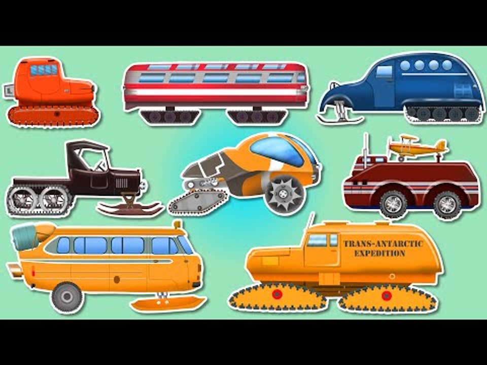Snow Vehicles | Vehicles Series for Kids