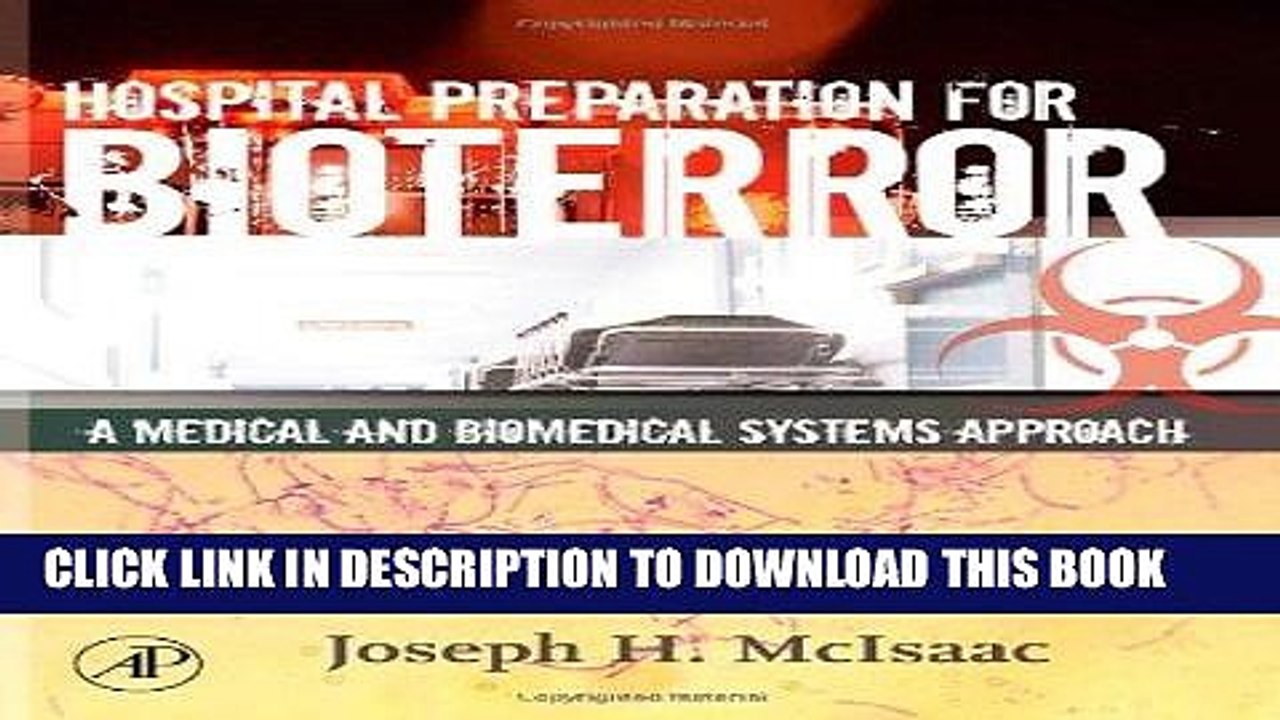 [PDF] Hospital Preparation for Bioterror: A Medical and Biomedical Systems Approach (Biomedical