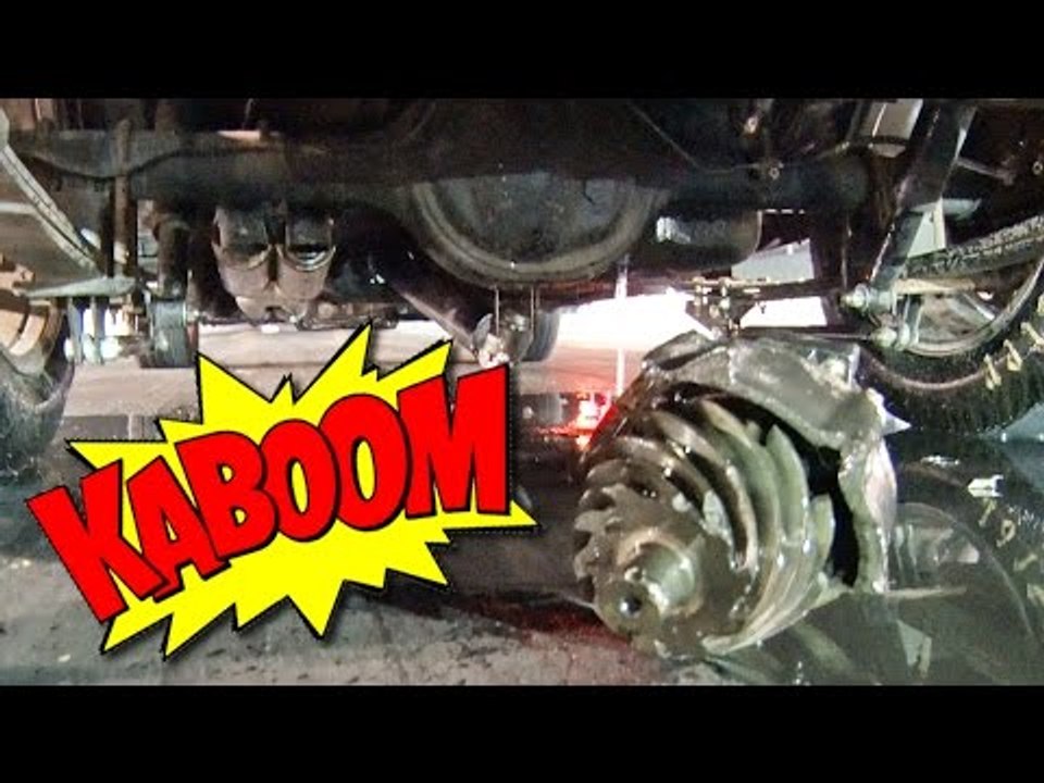 Differential EXPLODES at Drag Strip!