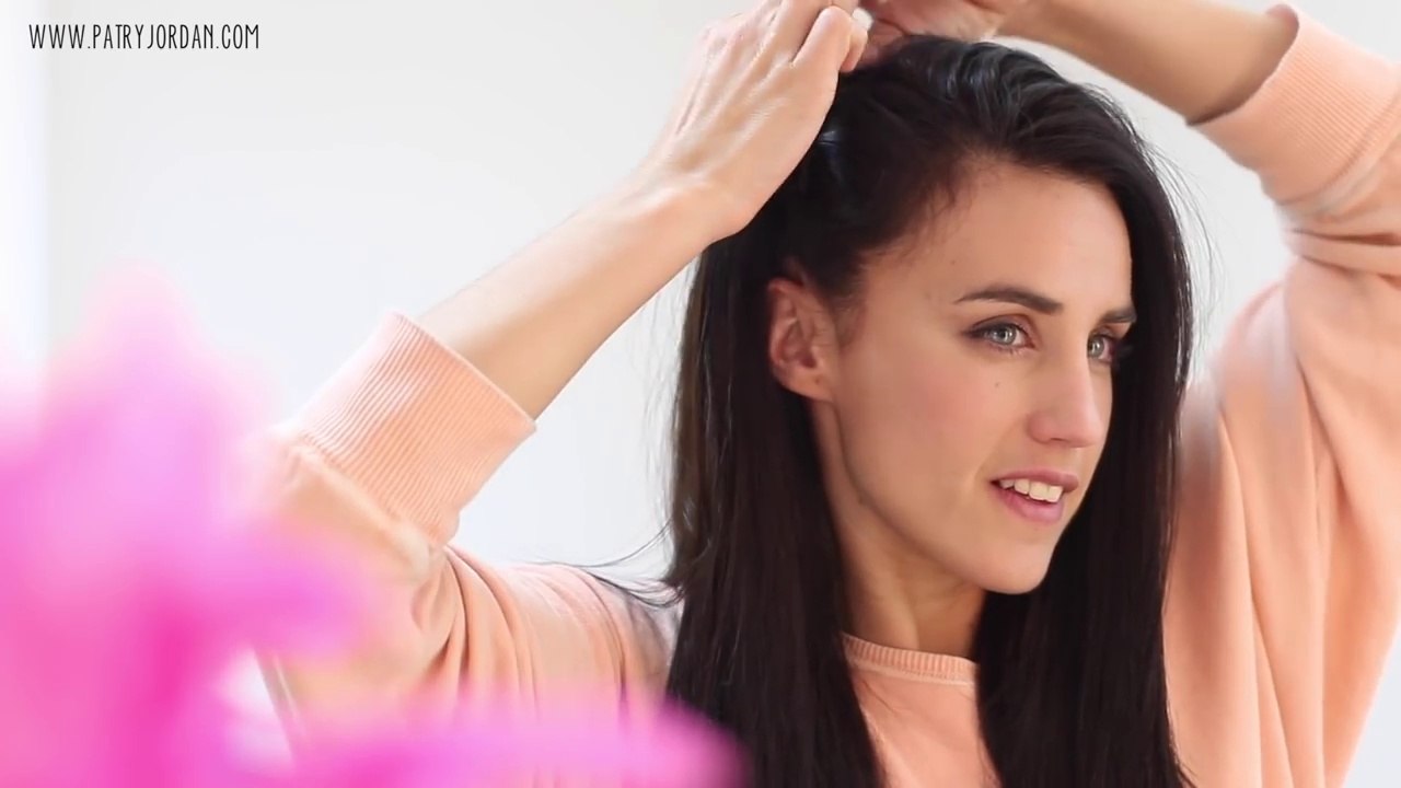 Waterfall headband braid - step by step