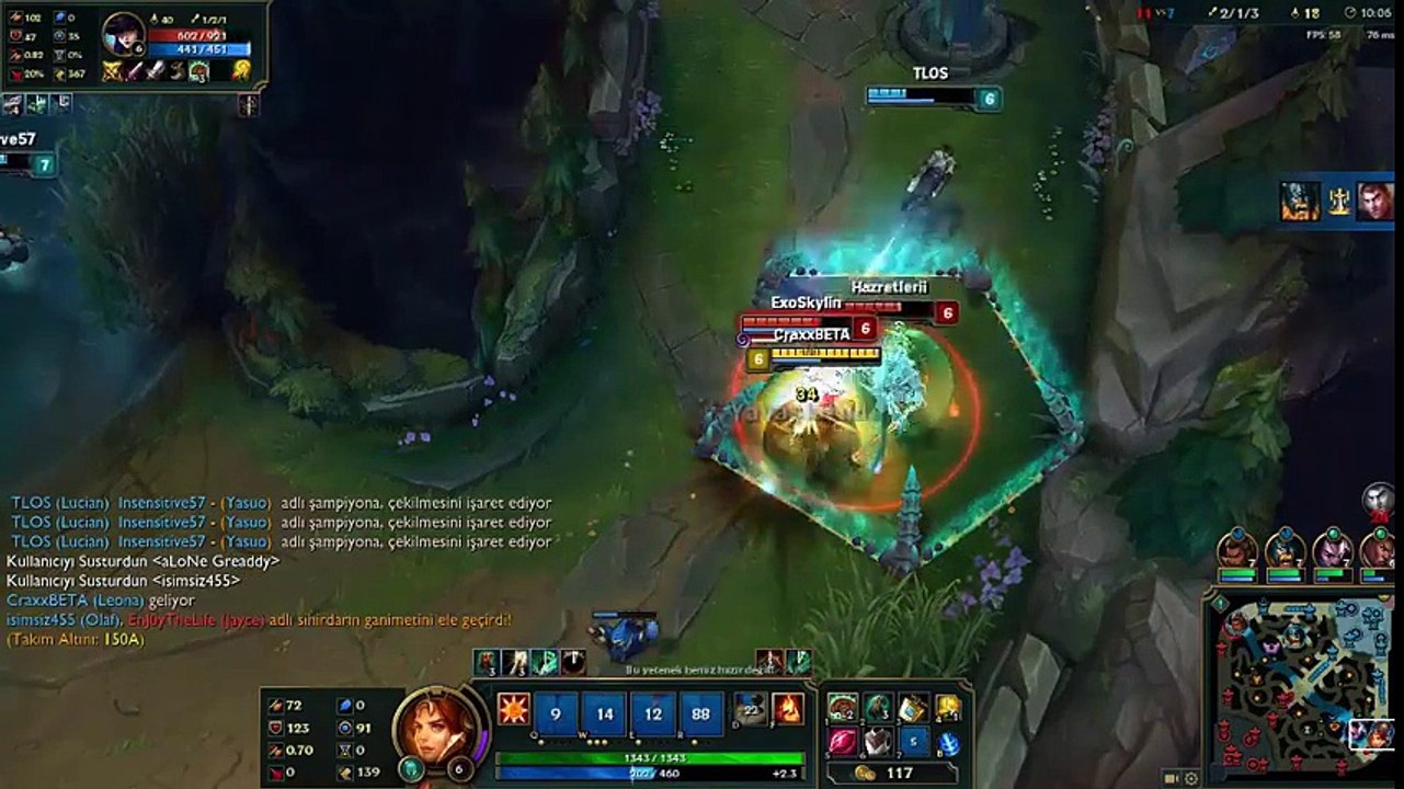 Leona Support Full Game Highlights #5