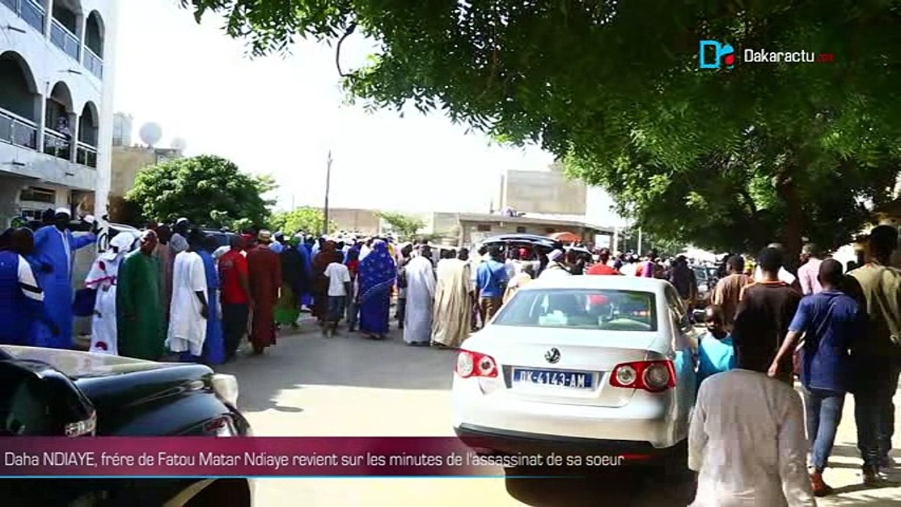 Daha Ndiaye, frere de Fatou Matar Ndiaye revient sur les minutes de l'assassinat de sa soeur[1]