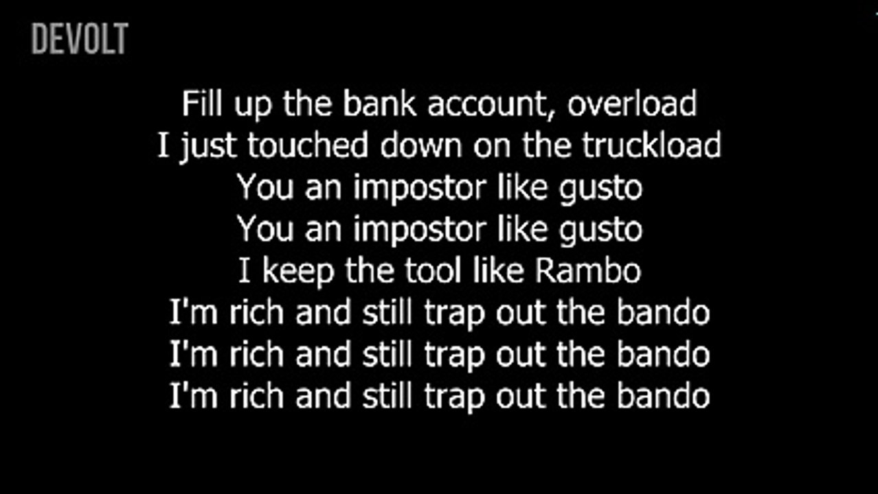 Quavo - Trapstar (Lyrics on screen)
