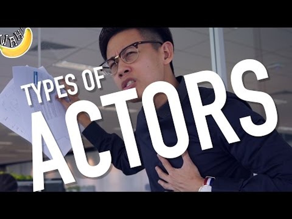 Different Types of Actors 🎭