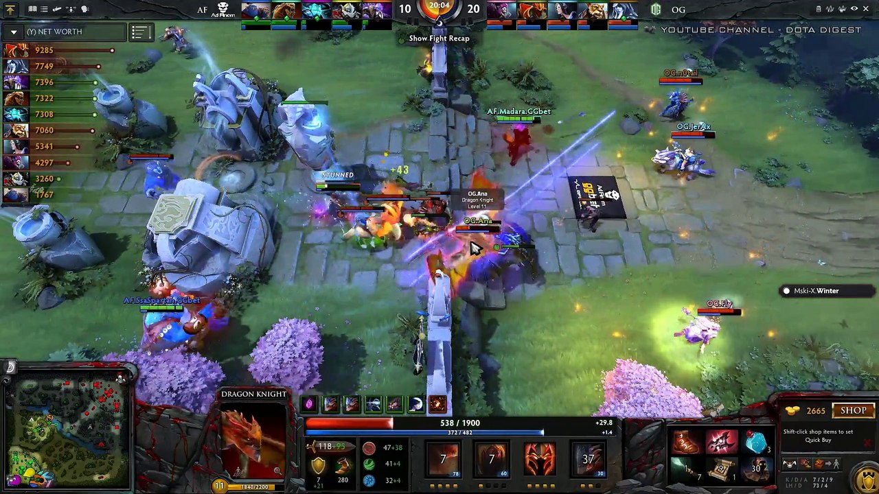 OG vs Ad Finem Winners Match Boston Major 2016 Highlights Dota 2