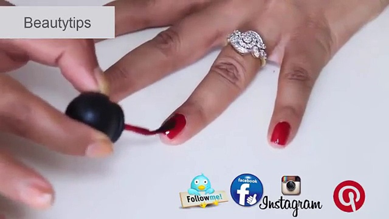 nail polish tips step by step