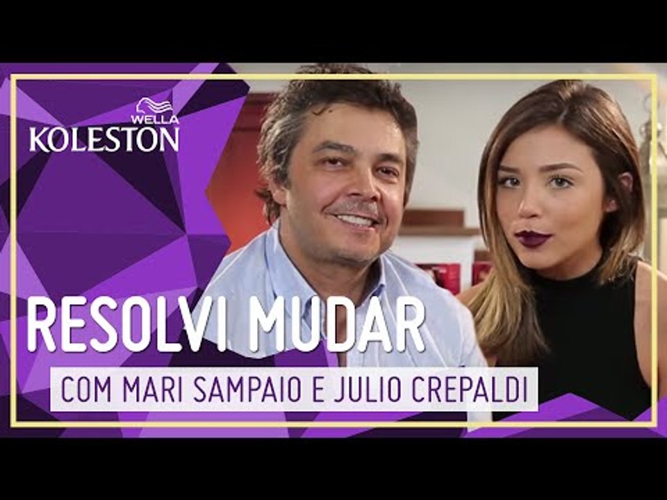 PERGUNTAS E RESPOSTAS NA HORA DE VIRAR RUIVA COM MARI SAMPAIO E JULIO CREPALDI | #RESOLVIMUDAR