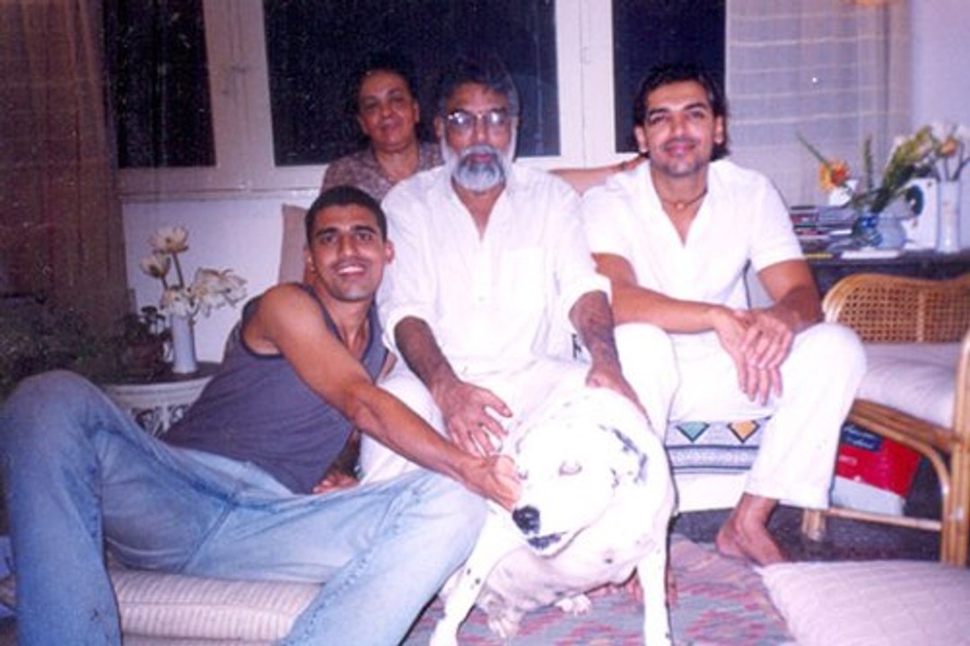 Actor John Abraham & Family