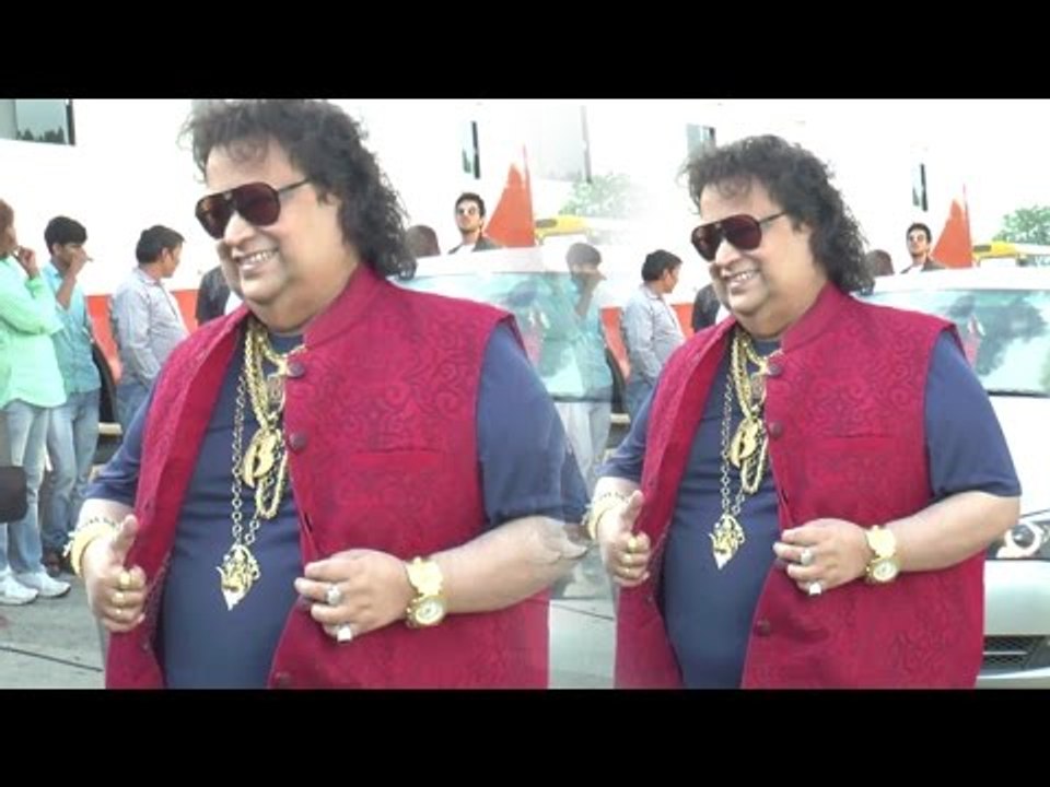 Bappi Lahri Shows Off His Gold