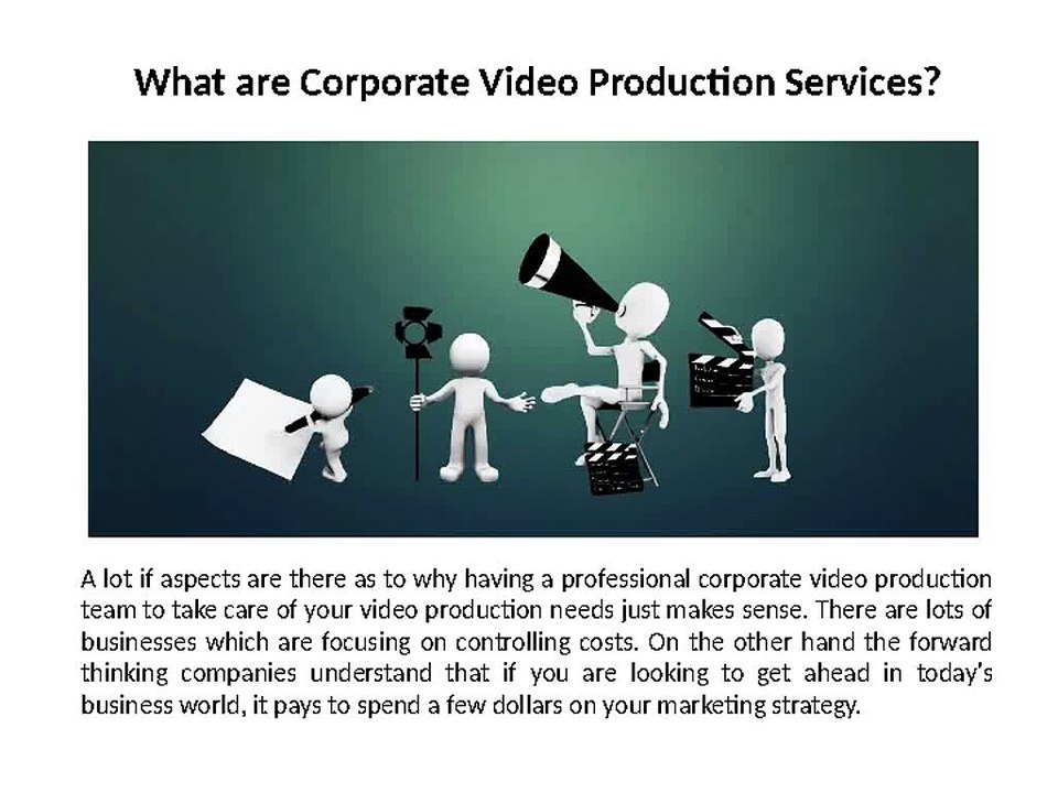 What are Corporate Video Production Services?