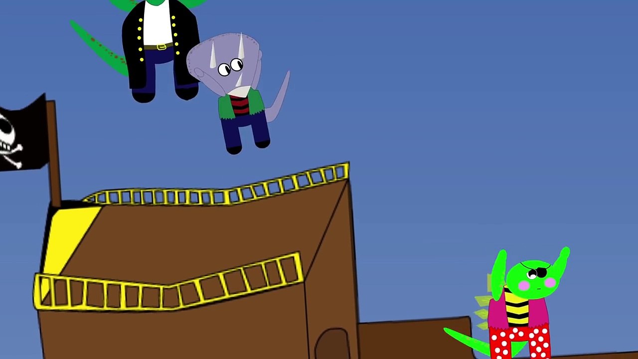 Dinosaur Pirates Song Kids Songs Nursery Rhyme Dino Kids