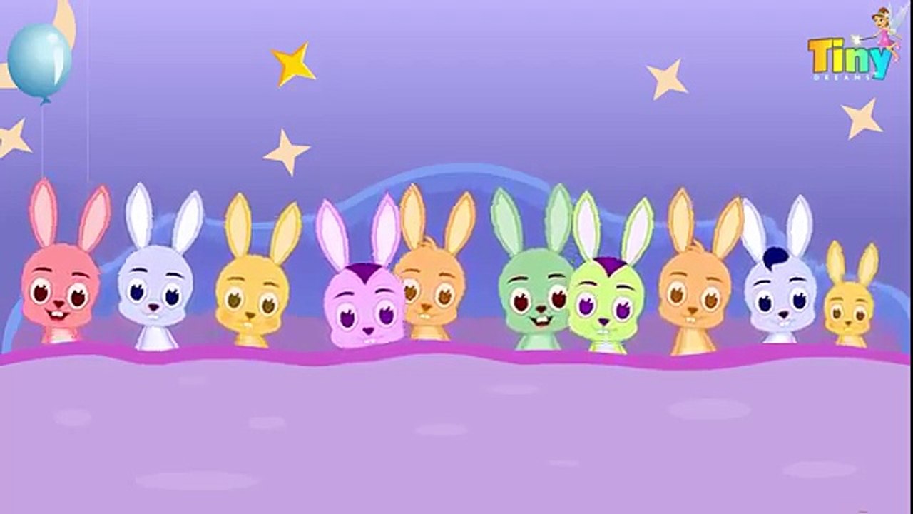 Ten in the bed-Nursery Rhyme with Lyrics Part 2