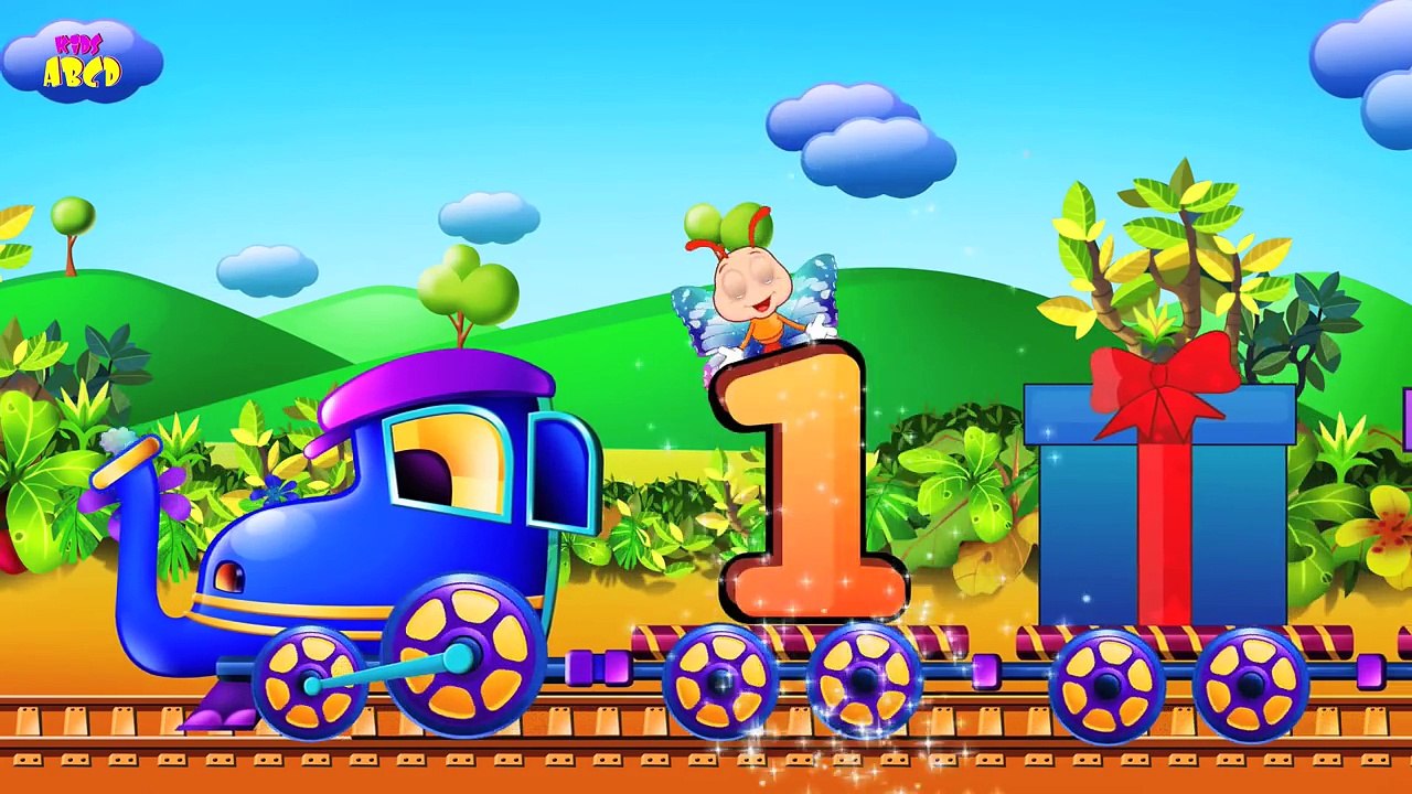 Number Train | Learning Number Train | Number Train | 1 to 10 Number Train
