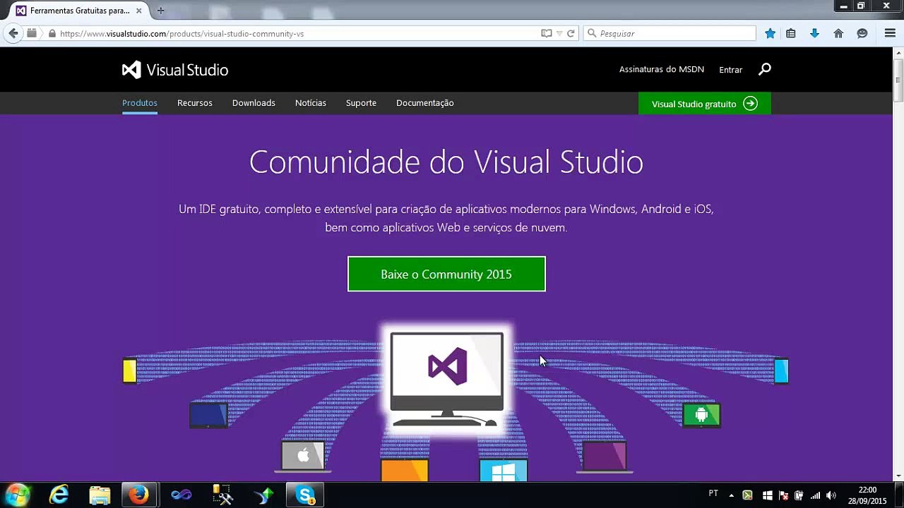 Visual Basic .net - Como Instalar o Visual Studio 2015