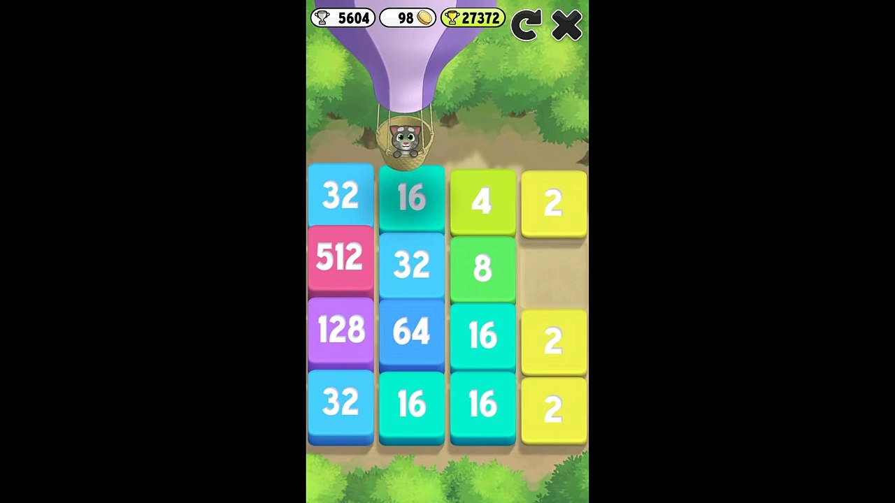 Прохладный Math Игры 2048 Talking Tom