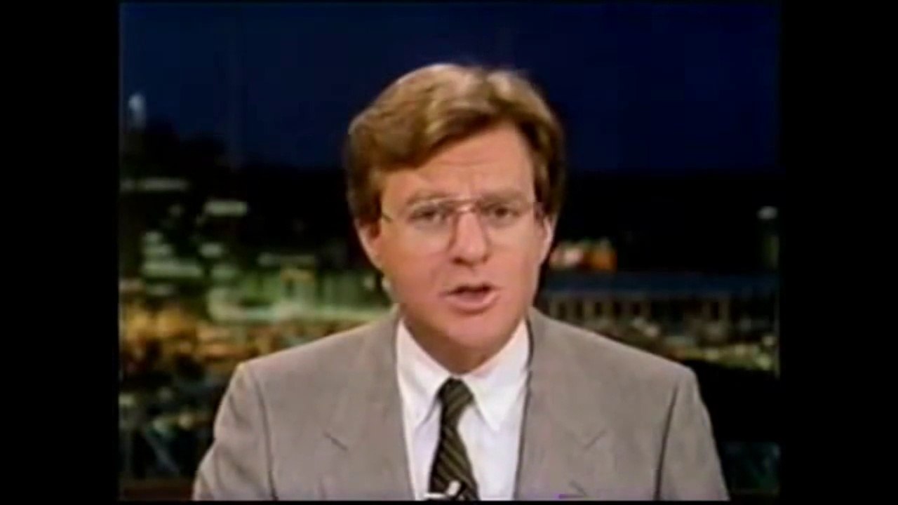 Jerry Springer 1983-1992 WLWT News Anchor Throwbacks - Cincinnati Ohio 80s 90s