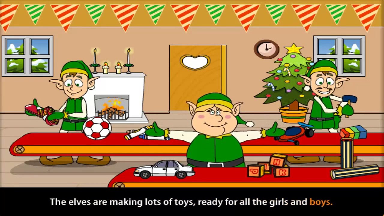 Kids Songs : The busy elf | kids songs english with lyrics █▬█ █ ▀█▀