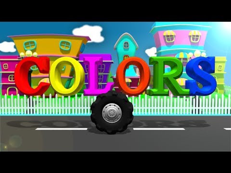 Colors on Wheels | Learn Colors