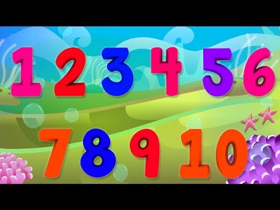 Ten Little Numbers | Educational Number Song for Kids