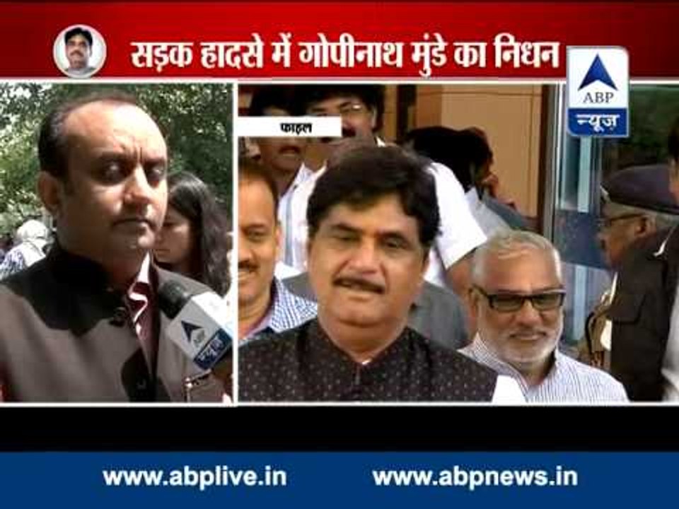 Sudhanshu Trivedi on Gopinath Munde
