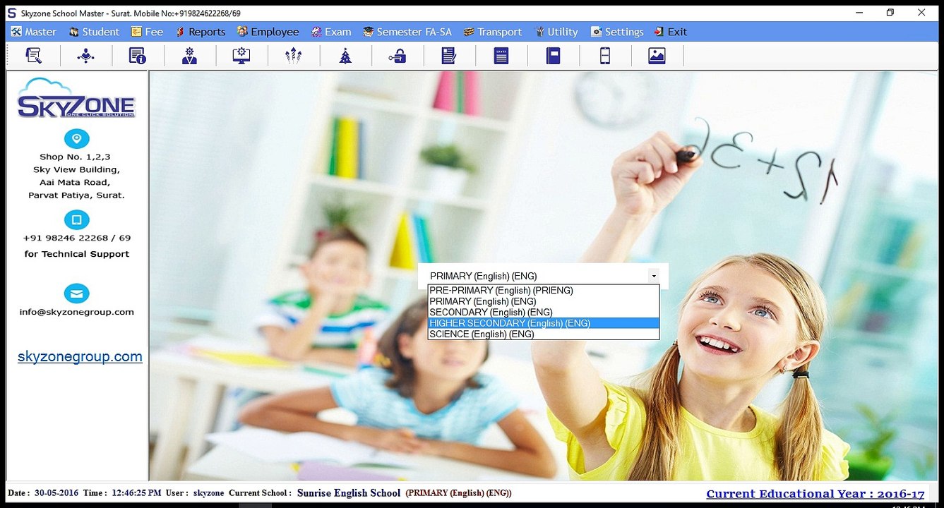 Streamline Your School Operations with Skyzone School Management Software 📚