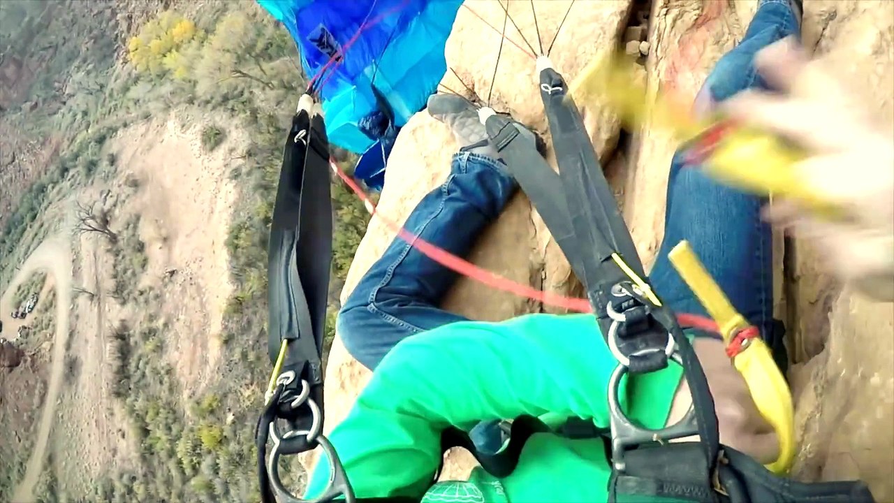 Base Jumper Survives After Unexpected Landing in Moab, Utah