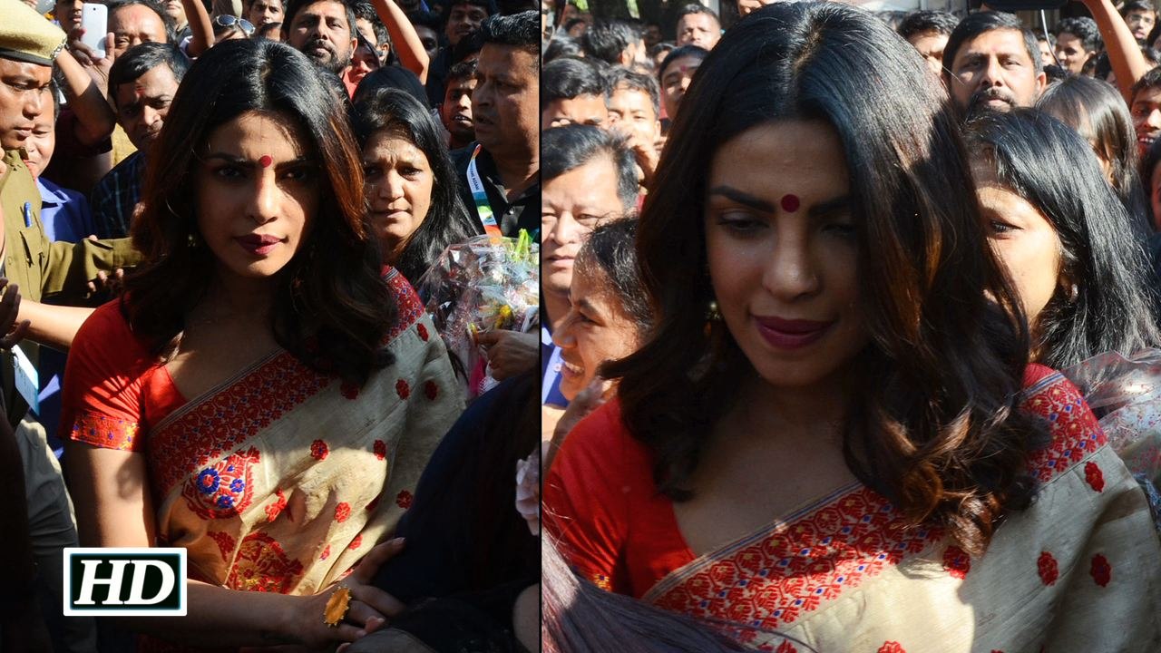 Priyanka Chopra Visits Kamakhya Temple During Guwahati Trip