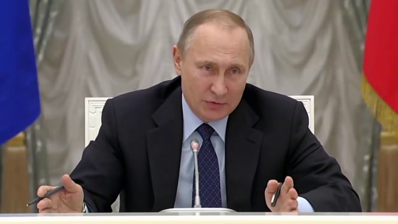 Президент России Владимир Путин готовится к Новому году