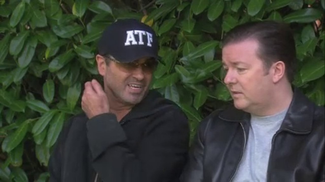 What was belting about George Michael is that he had absolutely no problem playing on his public persona. Low key hilarious man