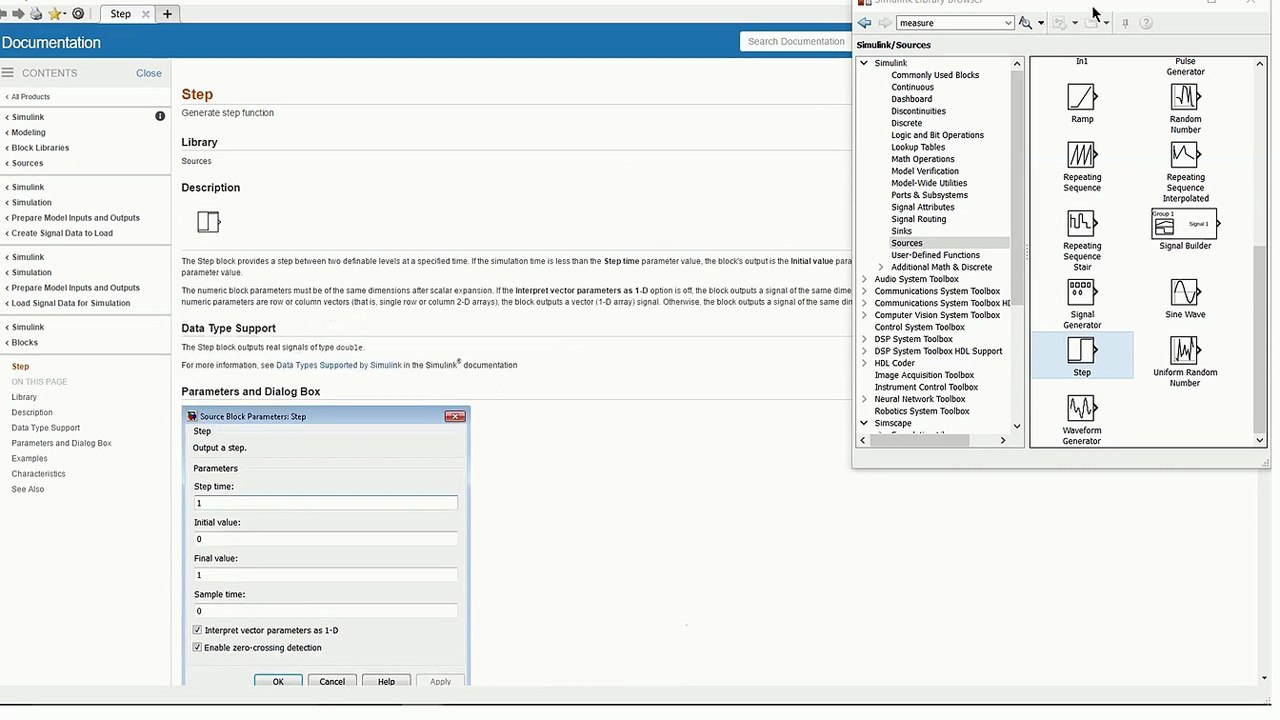 Construire puis simuler un modèle simple.