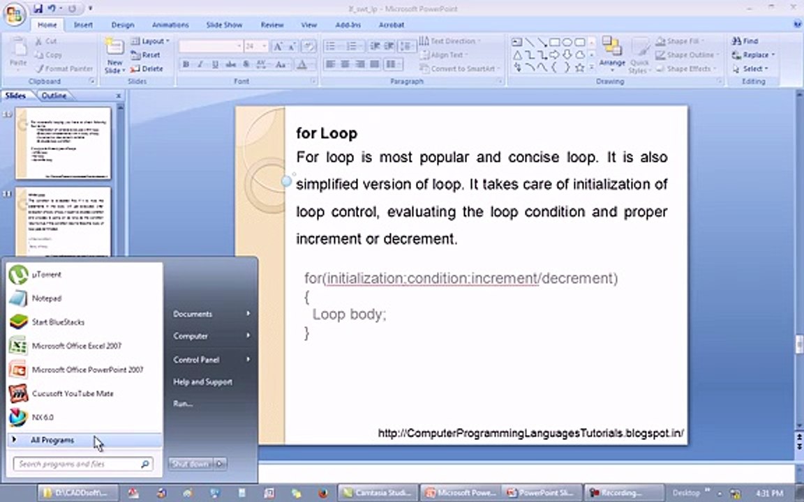C Programming for Beginners - 6 - For Loop  Do While Loop