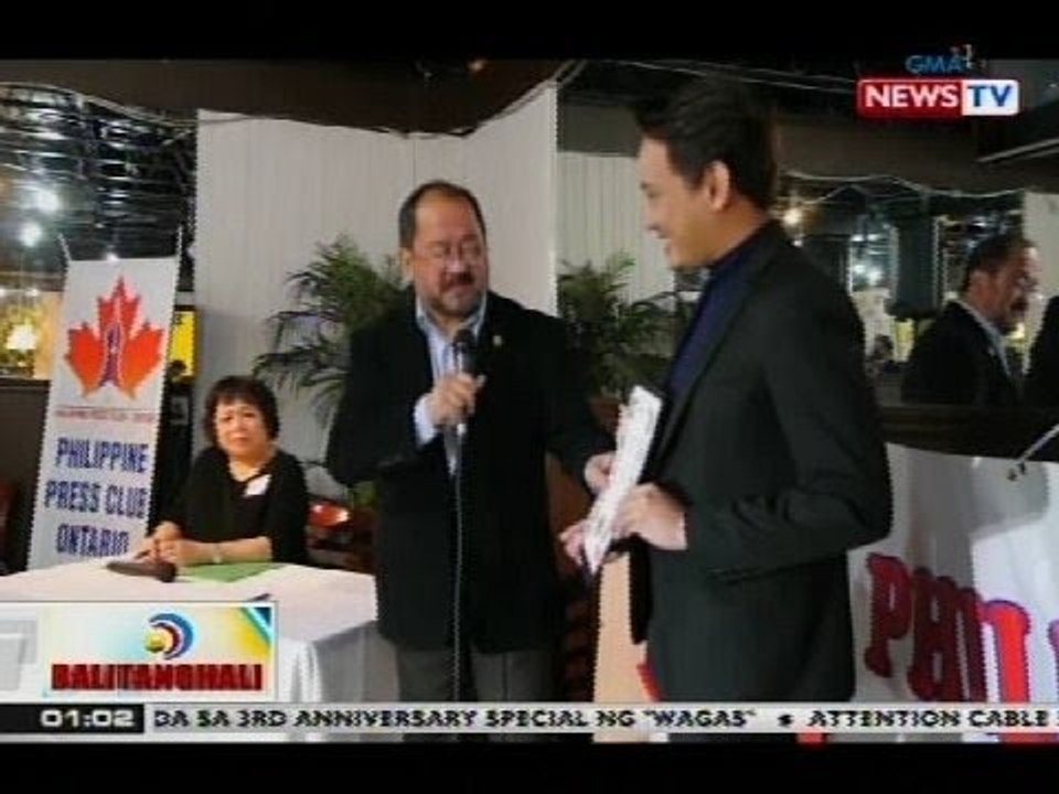 Joseph Morong, kinilala matapos matanggap ang Marshall McLuhan Award for investigative journalism