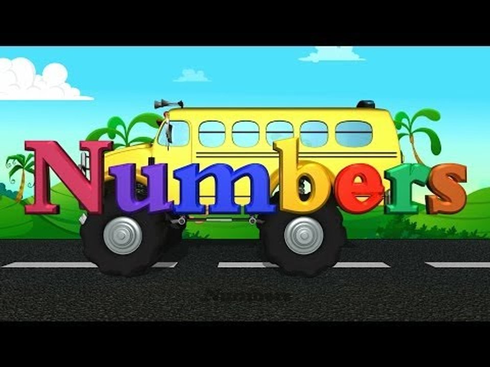 Monster Truck Numbers | Learn Numbers