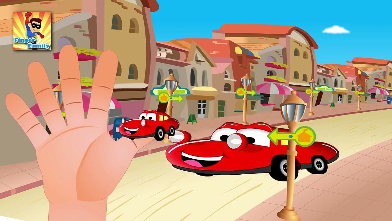Finger Family Cars Cartoon Finger Family | Finger Family Rhymes Cars Family