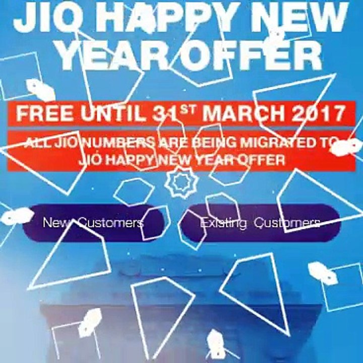 What is jio happy new year offer and how its work