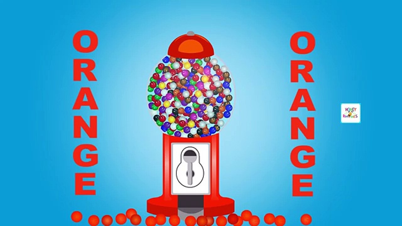 Learning Colors with Funny Cartoon Gumball Machine | Colors for Kids | Learning Colors For Babies