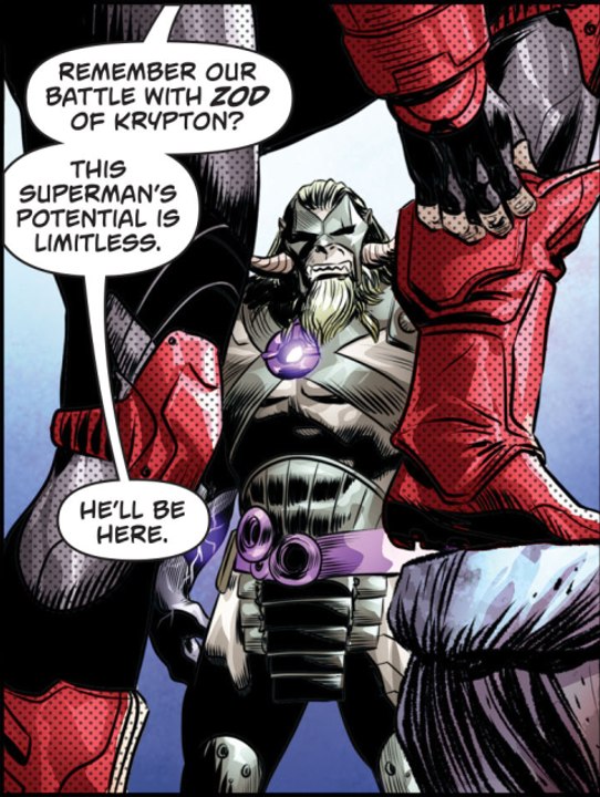 The difference between "Potential" and "Limitless" by Post-Crisis Superman