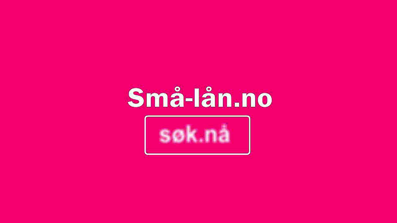 smålån Norge