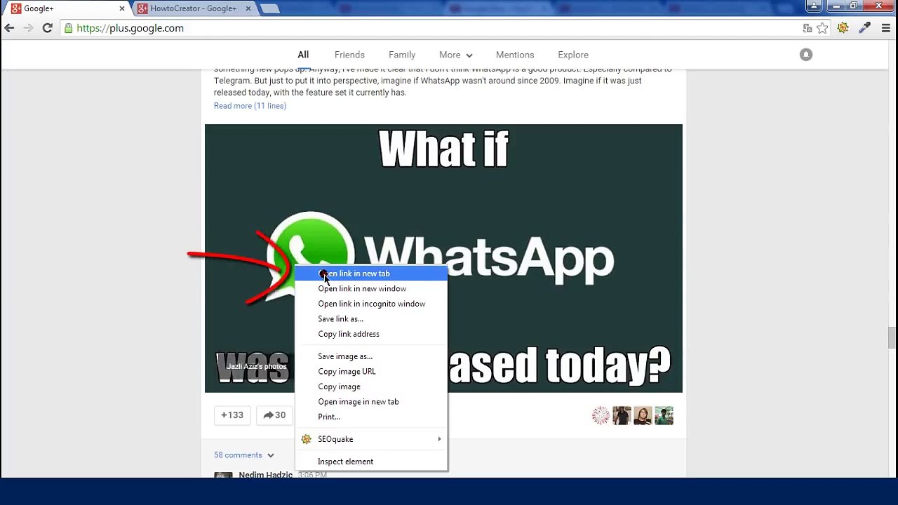 How to download pictures _ photos from Google Plus 2015-mvyhvYWvwKM