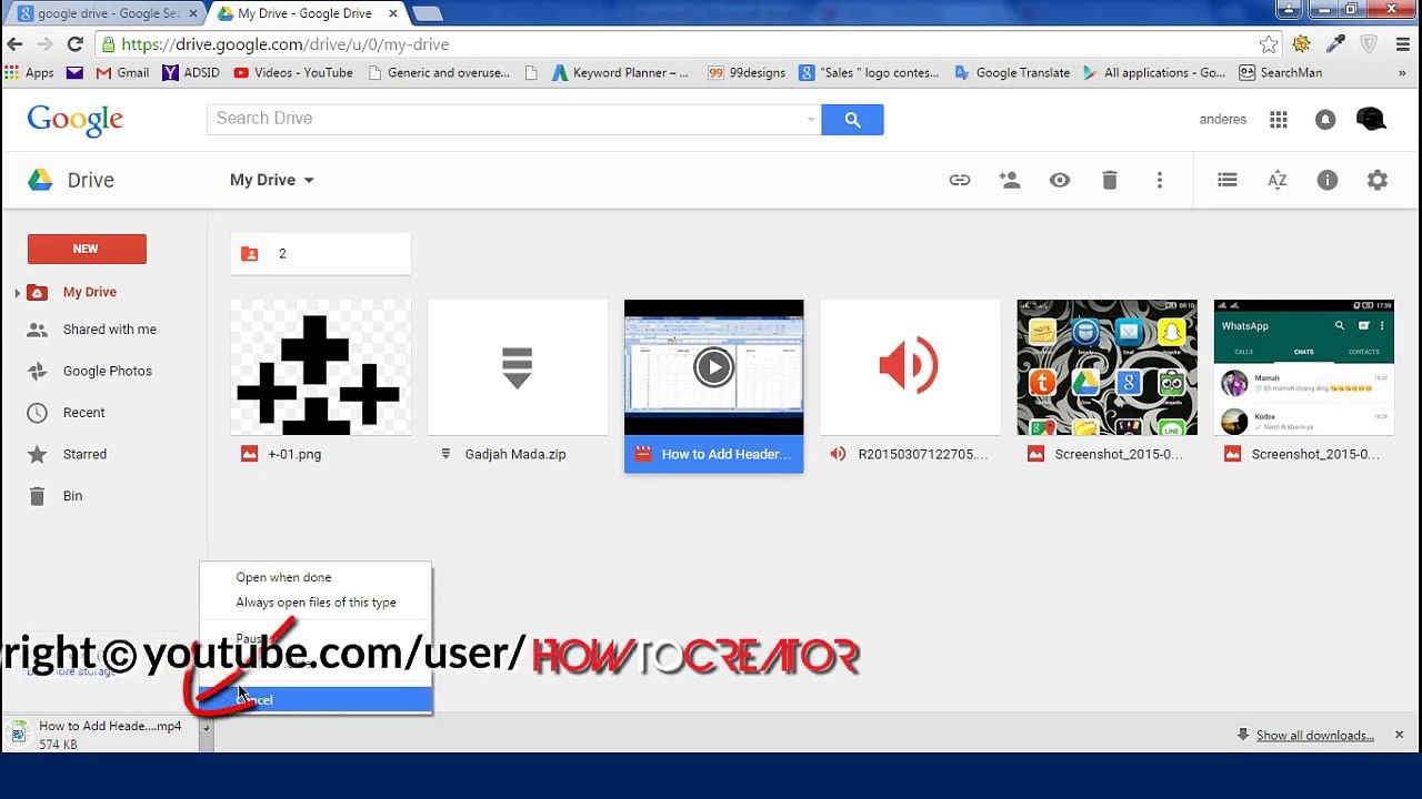 Easily Download Videos from Google Drive 📥