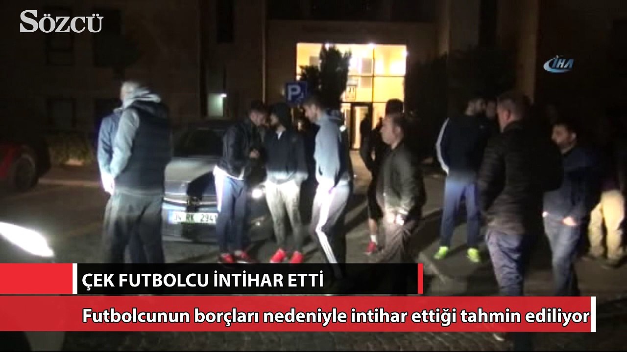 Gaziantepspor'un Çek futbolcusu intihar etti