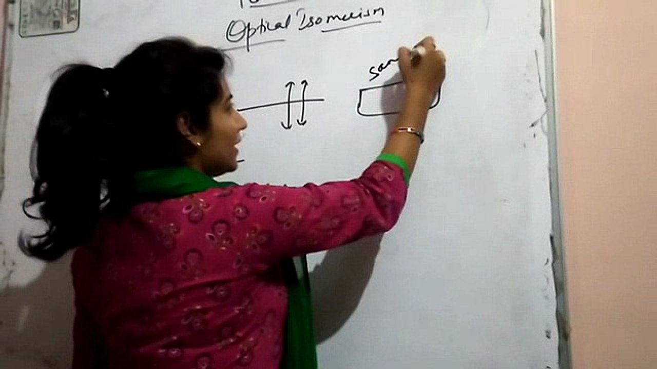Optical isomerism with respect to haloalkanes..super easy explanation by Dr. Neha Saraswat